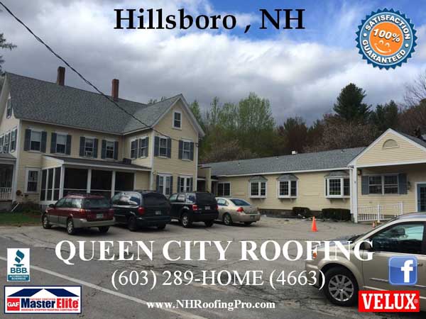 Hillsboro, NH commercial roof