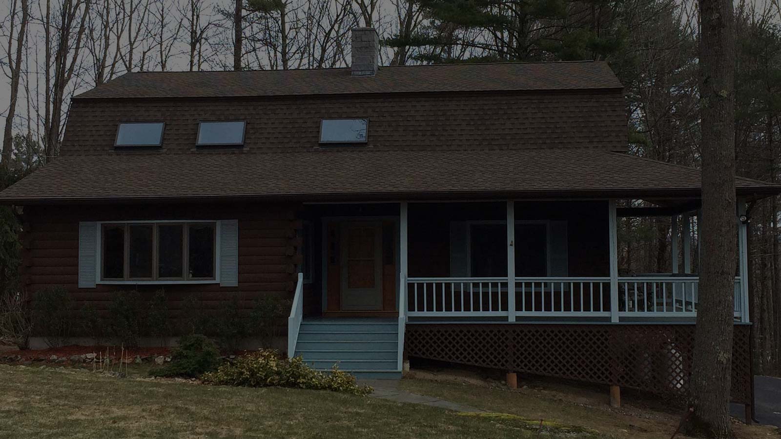 Brown home with new roof Sanbornton, NH