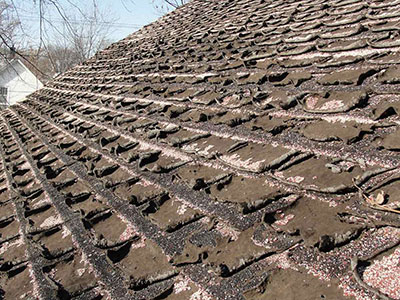 Detiorated roof